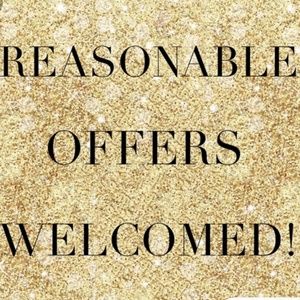Reasonable offers welcomed!